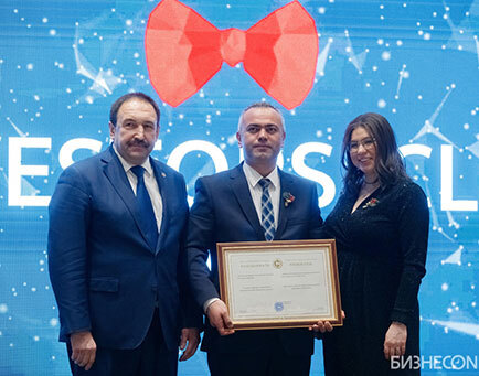 Награда «Джошкуноз Алабуга» от Клуба инвесторов Татарстана!